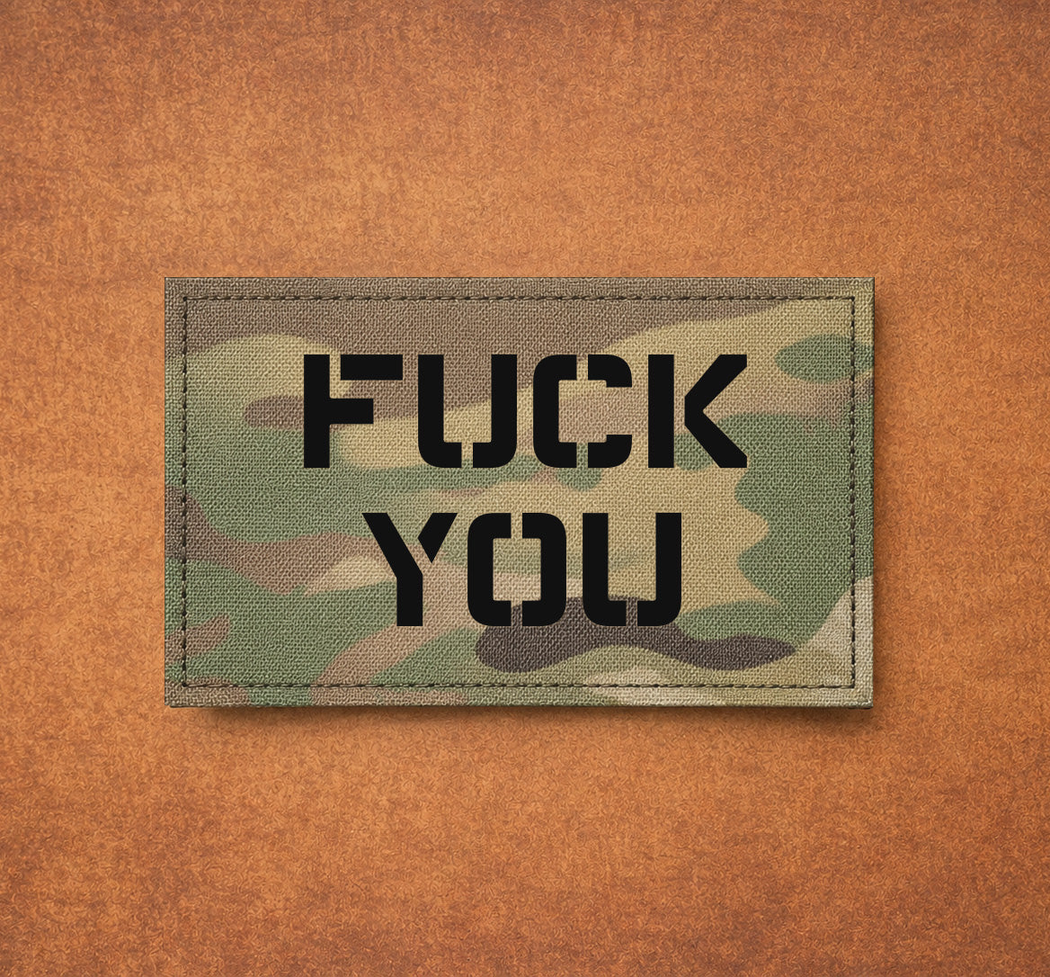 Custom Text Patch Large