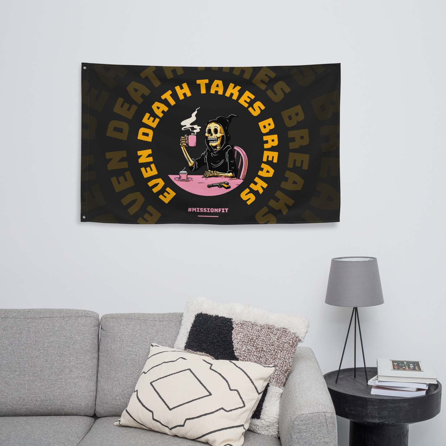 Flag - Even death