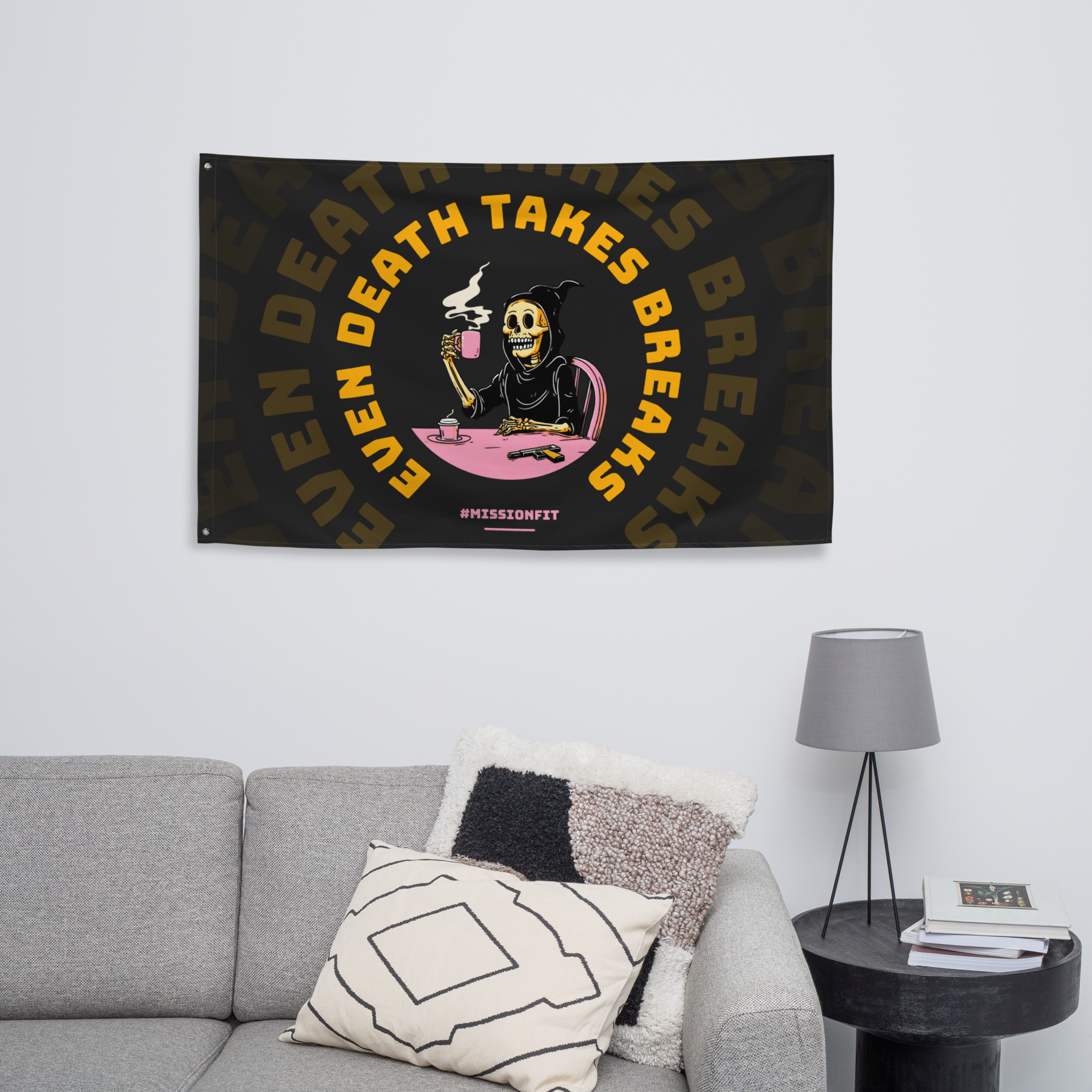 Flag - Even death